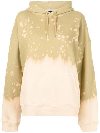 La Detresse Hoodie met abstracte print - Groen