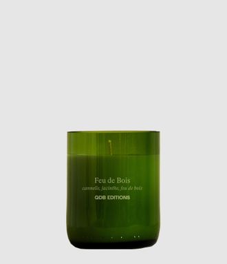 Q de bouteilles Bougie Feu De Bois 200g