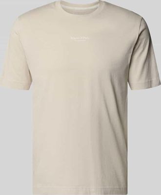 Marc O'Polo Regular Fit T-Shirt aus reiner Baumwolle in Beige, Gr&ouml;&szlig;e XXXL