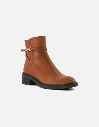 Dune London Womens Dune Womens Praising Mid Boot in Tan - Brown - Size: 5