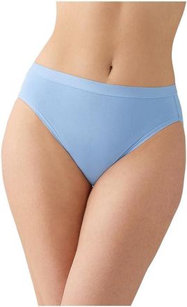 Wacoal Understated Cotton Hi Cut Womens Underwear Belair Blue : 2XL, Cotton/Spandex