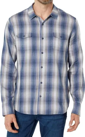 Paige Everett Long Sleeve Shirt In Arctic Ash