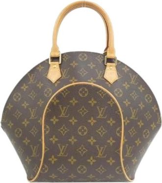 Louis Vuitton Pre-owned Monogram Ellipse Tas - Dames - Vintage Handtas - Bruin - ONE Size - Vintage