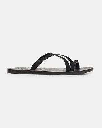 Tom Ford Men & apos;s Alfred Suede & Leather Toe-Ring Sandals