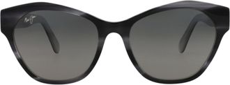 Maui Jim Cat Eye-Frame Acetate Sunglasses