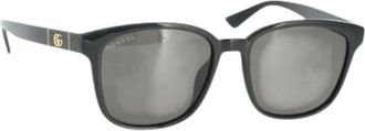 Gucci Pre-owned Accessories, female, Black, Size: ONE SIZE Pre-owned Vintage Sunglasses
