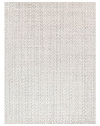 Exquisite Rugs Monroe Silk Hand-Loomed Bamboo Silk & Cotton Ivory Area Rug