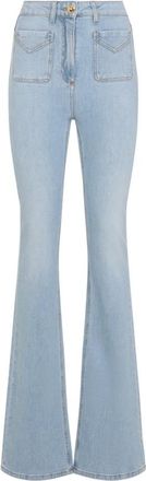 Elisabetta Franchi Donna, Jeans, Blu, W28, new