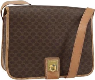Celine Pre-owned Vintage Cross Body Bag - Dames - Vintage Schoudertas - Bruin - ONE Size - Vintage