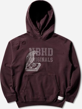 Neighborhood Men s Savage Sweat Hoodie Burgundy