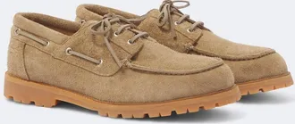 STUDIO NICHOLSON Guston suede boat shoes
