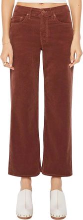 Mother Maven Ankle Corduroy Pants In Aztec