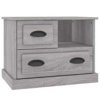 vidaXL Mesita De Noche Gris Sonoma 60x39x45 Cm Vidaxl