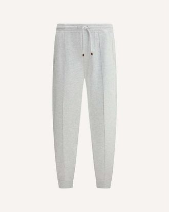 Brunello Cucinelli Pearl Tailored Jogger Trousers, Size X-Large