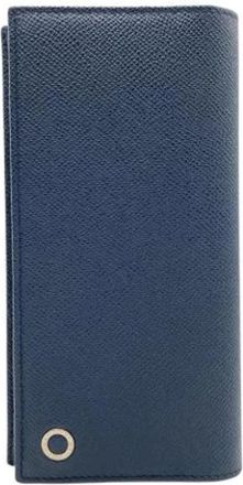 Bulgari Pre-owned Wallets, male, Blue, Size: ONE SIZE Pre-owned Vintage Coin Case
