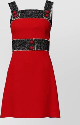 Dolce & Gabbana sleeveless flared mini dress