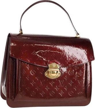 Louis Vuitton Pre-owned Handbags, female, Red, Size: ONE SIZE Pre-owned Vintage Leather Handbag