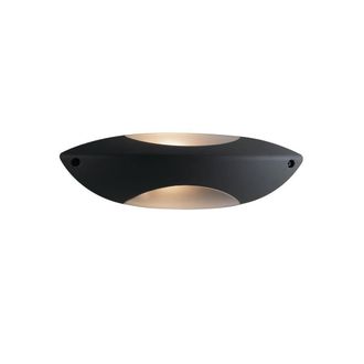 Netlighting SEATTLE Outdoor Up Down Light Anthracite IP54 35x11x11cm in Black | Size: 35 x 11 x 11 cm