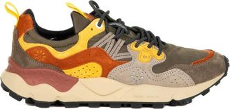 Flower Mountain Flower sneakers met vlakken - Bruin