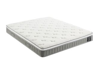 Vente-Unique Colch&oacute;n 140 x 190 cm muelles ensacado y memoria viscoel&aacute;stica, grosor 21cm - VITOGO de YSM&Eacute;E