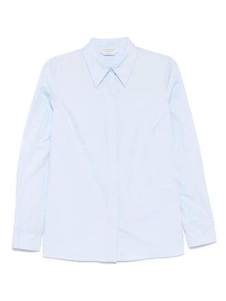 Gabriela Hearst Cruz shirt - women - Cotton - 42 - Blue