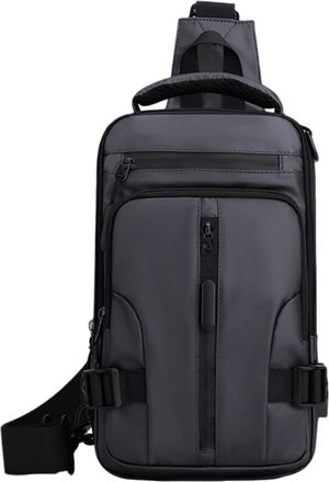 Generic Sling Bag For Men - Anti-theft Bag | Waterproof Mens Shoulder Bags | Scenario-based Shoulder Backpack For Daily Commuting Camping Workplace Business L