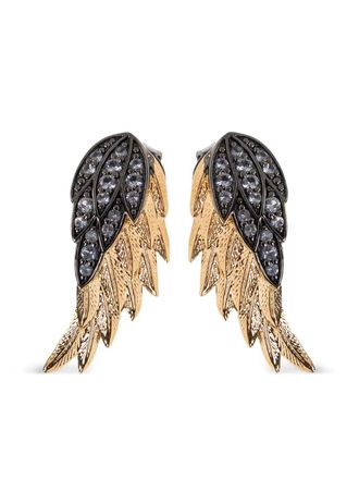 Zadig&Voltaire Orecchini pendenti con strass - Oro