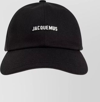 Jacquemus gadjo cap curved brim