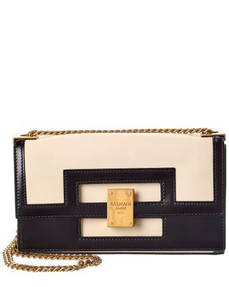 Balmain Leather Shoulder Bag