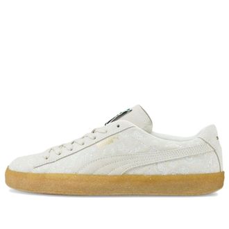 Puma Suede Crepe Embroidery Gray Brown 383796-01