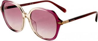 Coach Womens HC8377U 55 57737W Sunglasses - Purple - One Size