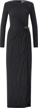 Self Portrait Dames, Jurken, Zwart, Maat: L Leer