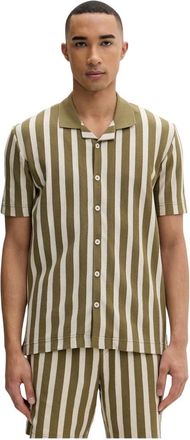 Marc O'Polo Heren, Overhemden, Groen, Maat: M