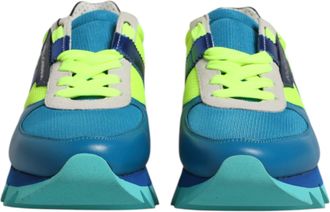 Dolce & Gabbana Multicolor Leather Low Top Men Sneakers Mens Shoes