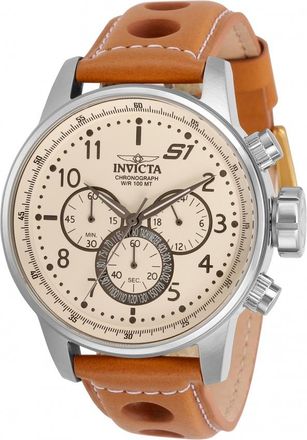 Invicta S1 Rally Chronograph Quartz White Dial Mens Watch 30914