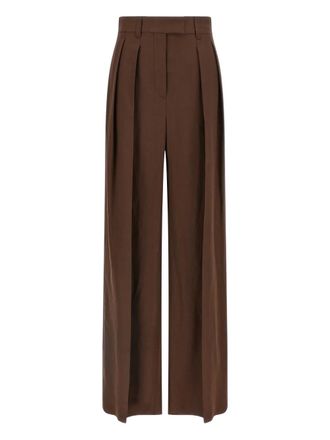 Brunello Cucinelli Plooibroek - Bruin