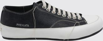 Premiata Sneakers basse in pelle di vitello liscia con logo laterale laminato