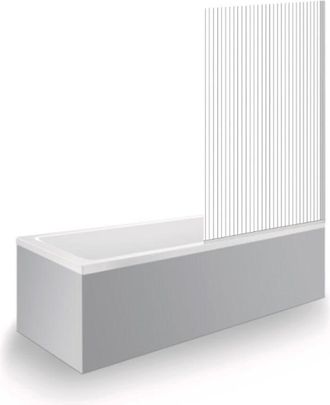 Duravit Ba&ntilde;era Derecha Duravit No.1 1800x800mm + Mampara De Ba&ntilde;era Recta Aurys Raywall Cromo