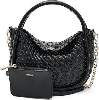Dune London Dinideliberate Cross Body Womens Handbags Black, Leather