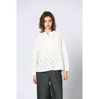 See U Soon Geborduurde blouse