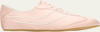 Vince Sunset Satin Low-Top Trainers
