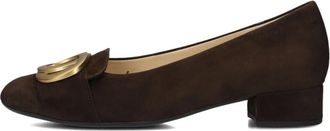 Gabor Schoenen, Dames, Bruin, 40 1/2 EU, Wol, Bruine Elegante Pumps voor Herfst/Winter