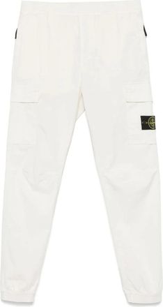 Stone Island Heren, Broeken, Wit, Maat: W31 Katoen