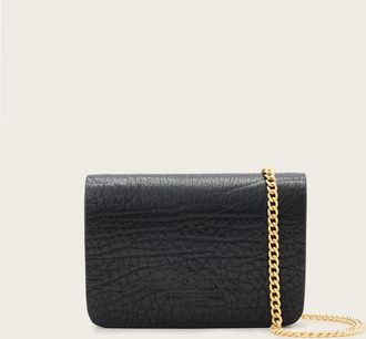 AllSaints Cow Leather Honore Leather Crossbody Wallet Bag, Size: One Size