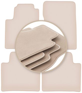 OEM Alfombrillas Premium Beige Para: Ssangyong Rexton Ii Suv 2017