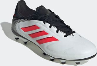 adidas Fussballschuh ADIDAS PERFORMANCE COPA PURE 3 LEAGUE FG/MG, Damen, Gr. 42,5, weiss (cloud wei&szlig;, lucid rot, core schwarz), Synthetik, Schuhe Fussballsch