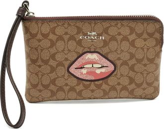 Coach Clutch - Marrone