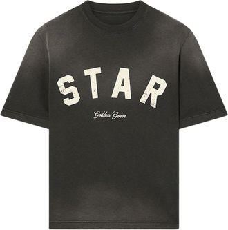 Golden Goose Star Sunfaded Wash Cotton Jersey T-Shirt