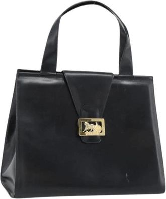 Celine Pre-owned Vintage Tote Bag - Dames - Vintage Handtas - Zwart - ONE Size - Leer - Vintage