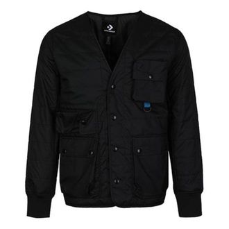 Converse Chuck Taylor Seasonal Woven Jacket Asia Sizing Black 10019990-A01